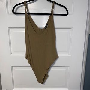 V Neck Bodysuit